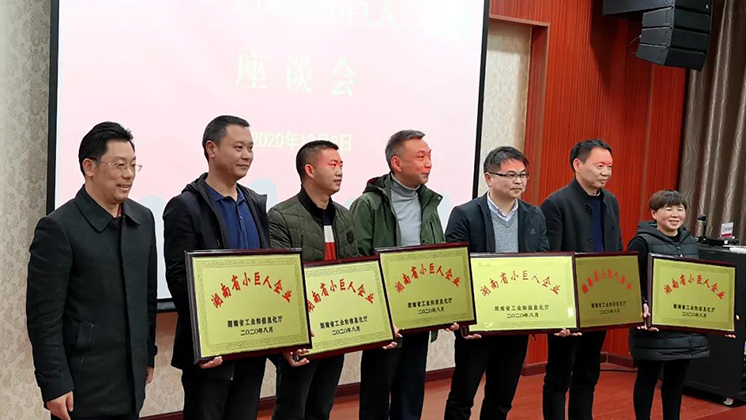 喜大普奔！炬神電子被評為湖南省“小巨人”企業
